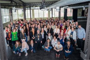 Tous les juges bénévoles lors de la Super Expo-sciences Hydro-Québec, finale québécoise 2018